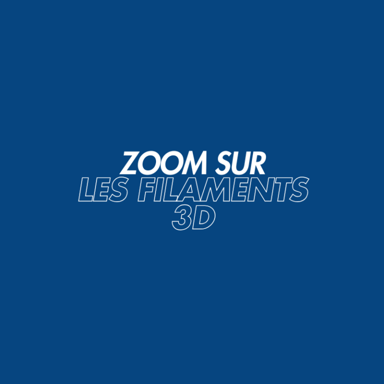 Zoom sur les filaments 3D