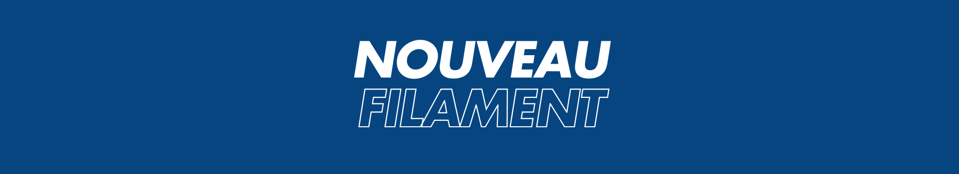 Nouveau filament : le PLGA-HA