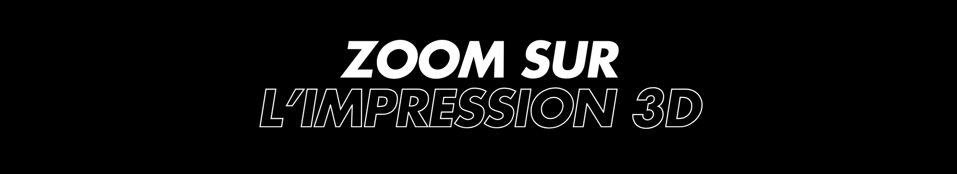 Zoom sur le filament ABS noir