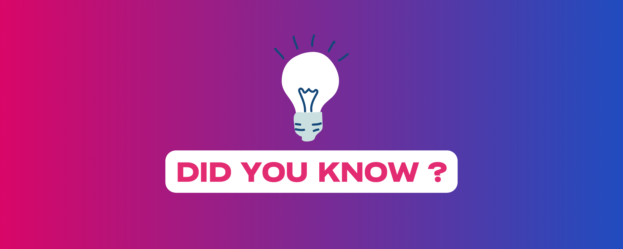 Did you know ? #1