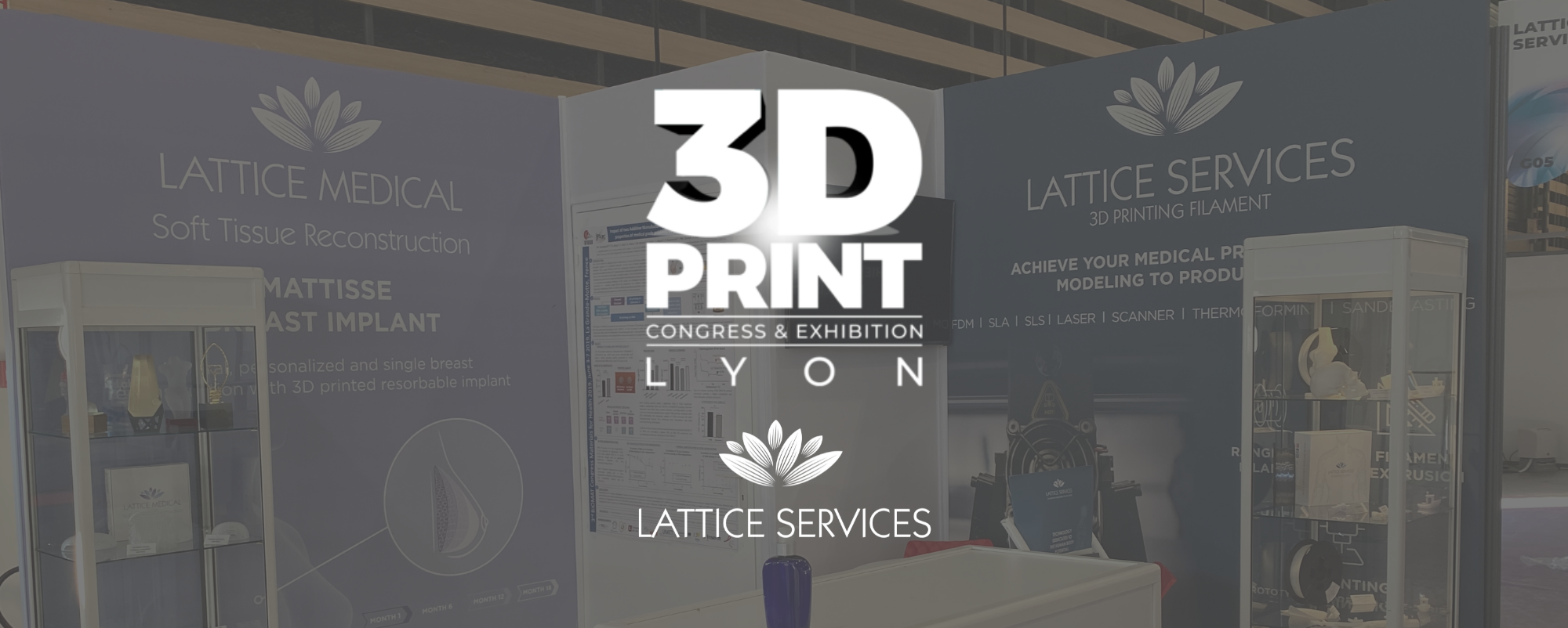 Participation in the 3D PRINT Lyon exhibition.